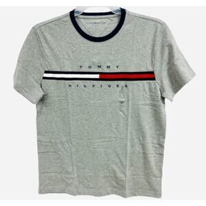 Tommy Hilfiger Men's XL Gray Short Sleeve T-Shirt
